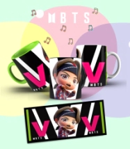 TAZAS (CERAMICA) BTS VOL 1 (14 MODELOS)