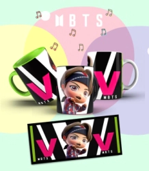 TAZAS (CERAMICA) BTS VOL 1 (14 MODELOS)