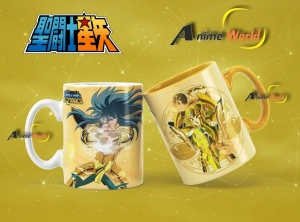 TAZAS (POLIMERO) CABALLEROS DEL ZODIACO (17 MODELOS)