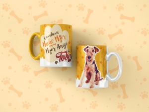 TAZAS (POLIMERO) MASCOTAS PERSONALIZABLE VOL 1 (27 MODELOS)