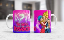 TAZAS (POLIMERO) AMOR Y AMISTAD VOL 3 (10 MODELOS)