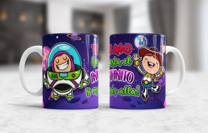 TAZAS (CERAMICA) AMOR Y AMISTAD VOL 3 (10 MODELOS)