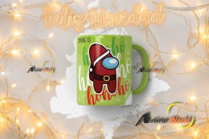 TAZAS (CERAMICA) AMONG US VOL 5 (NAVIDAD) (13 MODELOS)