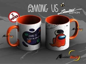 TAZAS (POLIMERO) AMONG US VOL 4 (18 MODELOS)