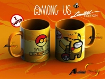 TAZAS (CERAMICA) AMONG US VOL 4 (18 MODELOS)