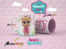 TAZAS (CERAMICA) BEBES LLORONES - MI PRIMERA TACITA (10 MODELOS)