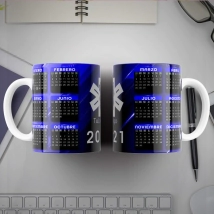 TAZAS (POLIMERO) CALENDARIO PARA NAVIDAD Y FIN DE A&Ntilde;O (20 MODELOS)