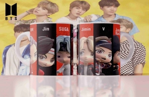 TAZAS (CERAMICA) BTS VOL 2 (15 MODELOS)