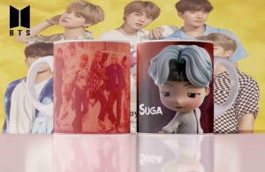 TAZAS (CERAMICA) BTS VOL 2 (15 MODELOS)