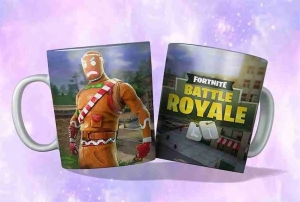 TAZAS (CERAMICA) FORTNITE VOL 1 (15 MODELOS)