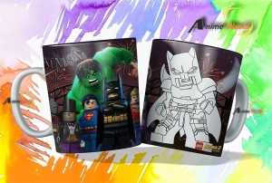 TAZAS (POLIMERO) PARA PINTAR VOL 2 SUPERHEROES (15 MODELOS)