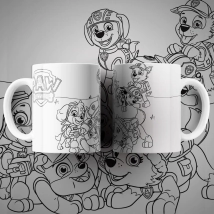 TAZAS (POLIMERO) PARA PINTAR VOL 6 VARIOS (20 MODELOS)