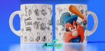 TAZAS (CERAMICA) LOONEY TUNES (25 MODELOS)