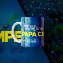 TAZAS (POLIMERO) DIA DEL PADRE VOL 2 FUTBOL (9 MODELOS)