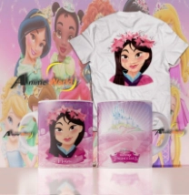 TAZAS (POLIMERO) PRINCESAS DISNEY VOL 1 (22 MODELOS)