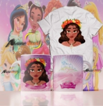 TAZAS (POLIMERO) PRINCESAS DISNEY VOL 1 (22 MODELOS)