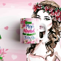 TAZAS (POLIMERO) TAZAS DIA DE LA MADRE VOL 4 (12 MODELOS)