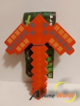 MINECRAFT GOMA EVA + PICO (33CM APROX) (A0623)