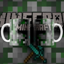 TAZAS (POLIMERO) MINECRAFT (11 MODELOS)