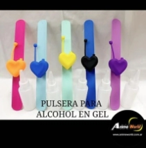 SANITIZANTE PULSERA IMANTADA PARA ALCOHOL EN GEL