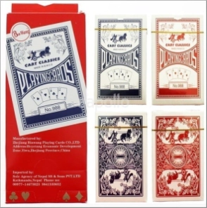 JUEGO DE CARTAS POKER 988 (A0343)