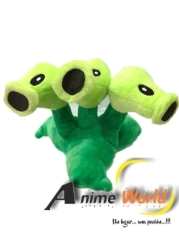 PELUCHE PLANTA - LANZAGUIZANTE TRIPLE (20CM APROX) (P0002)