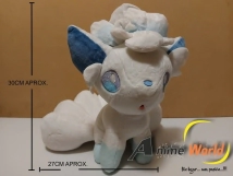 PELUCHE POKEMON GRANDE - VULPIX BLANCO (30CM APROX) (P0050)