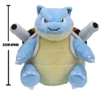 PELUCHE POKEMON GRANDE - BLASTOISE (32CM APROX) (P0080)