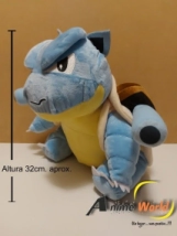 PELUCHE POKEMON GRANDE - BLASTOISE (32CM APROX) (P0080)