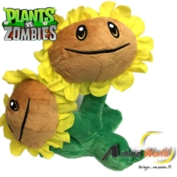 PELUCHE PLANTA - GIRASOL DOBLE (20CM APROX) (P0101)