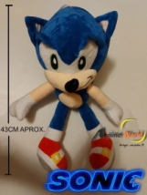 PELUCHE SONIC GRANDE - SONIC (43CM APROX) (P0109)