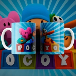 TAZA PLASTICA - POCOYO (T0018)