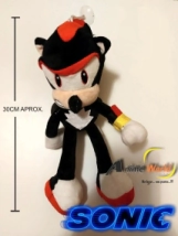 PELUCHE SONIC CHICO - SHADOW (28CM APROX) (P0127)