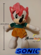PELUCHE SONIC CHICO - AMY ROSE (28CM APROX) (P0130)