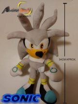 PELUCHE SONIC CHICO - SILVER (29CM APROX) (P0129)