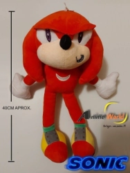 PELUCHE SONIC GRANDE - KNUCKLES (40CM APROX) (P0131)