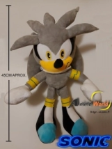 PELUCHE SONIC GRANDE - SILVER (45CM APROX) (P0132)
