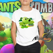 REMERA POLIESTER - PLANTAS VS ZOMBIE (TALLA 6) (R0013)