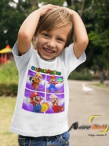 REMERA POLIESTER - SUPER MARIO BROSS (TALLA 6) (R0019)
