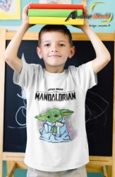 REMERA POLIESTER - STAR WARS BABY YODA (TALLA 6) (R0024)