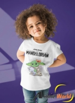 REMERA POLIESTER - STAR WARS BABY YODA (TALLA 8) (R0026)