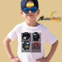 REMERA POLIESTER - AMONG US (TALLA 8) (R0044)