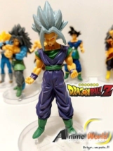 DRAGON BALL Z BASE CIRCULO TRANSP #7 CON VEGETA SAIYAN (14CM APROX) (F0128)