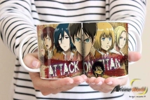 TAZA PLASTICA - ATTACK ON TITAN (T0079)