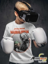 REMERA POLIESTER - STAR WARS BABY YODA #3 (TALLA 14) (R0083)