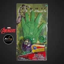 GUANTE LANZA TAZOS HULK (A0015)
