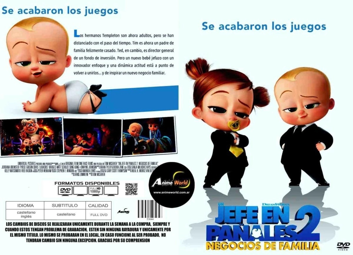 CINE - JEFE EN PA�ALES 2 - NEGOCIOS DE FAMILIA (53044)