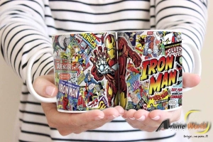 TAZA PLASTICA - IRON MAN (T0121)