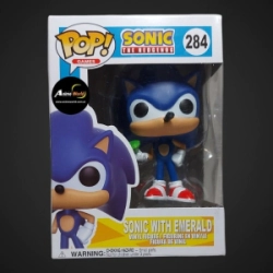 FUNKO REPLICA SONIC WITH EMERALD (284) (G0033)