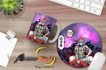 MOUSEPAD CIRCULAR DEMON SLAYER #5 (20CM) (M0005)